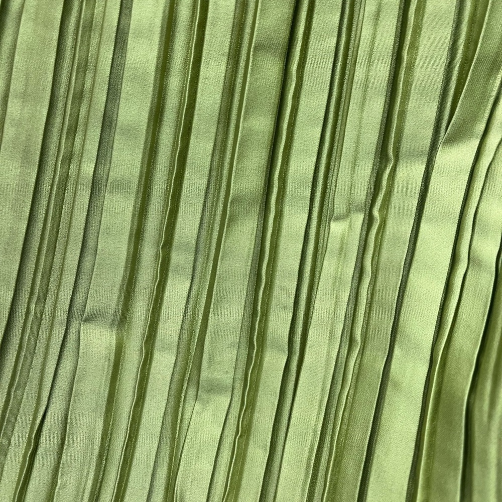 Cult Gaia Green Pleated Kiera Pants XS - Picture 5 of 6